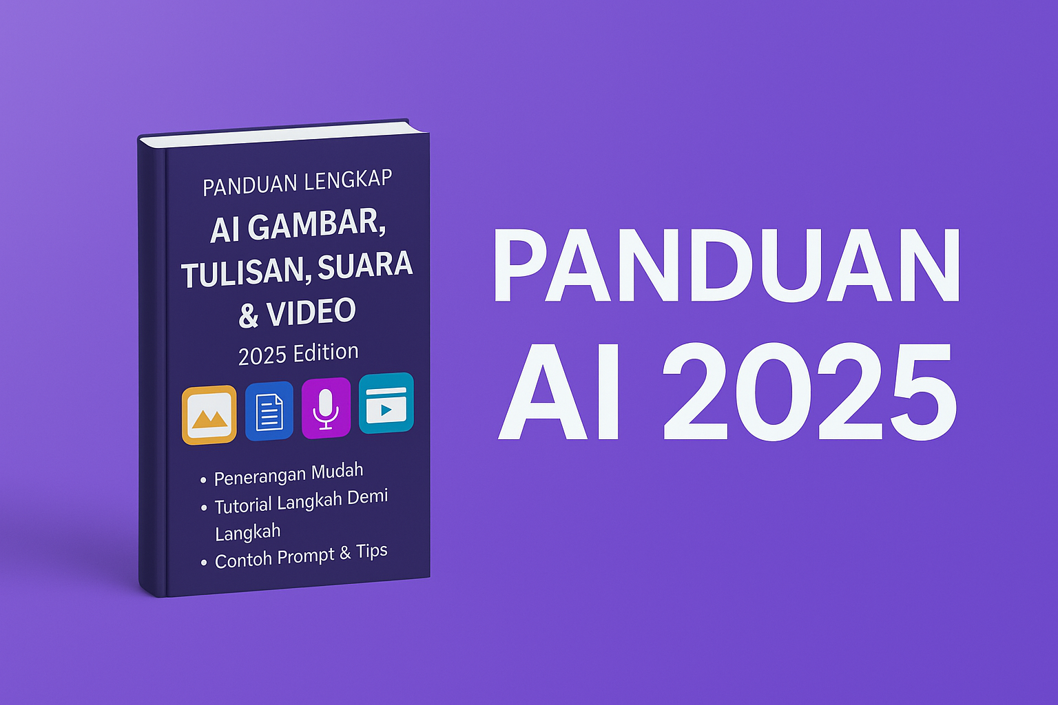 Panduan Lengkap AI Gambar, Tulisan, Suara & Video (2025 Edition)